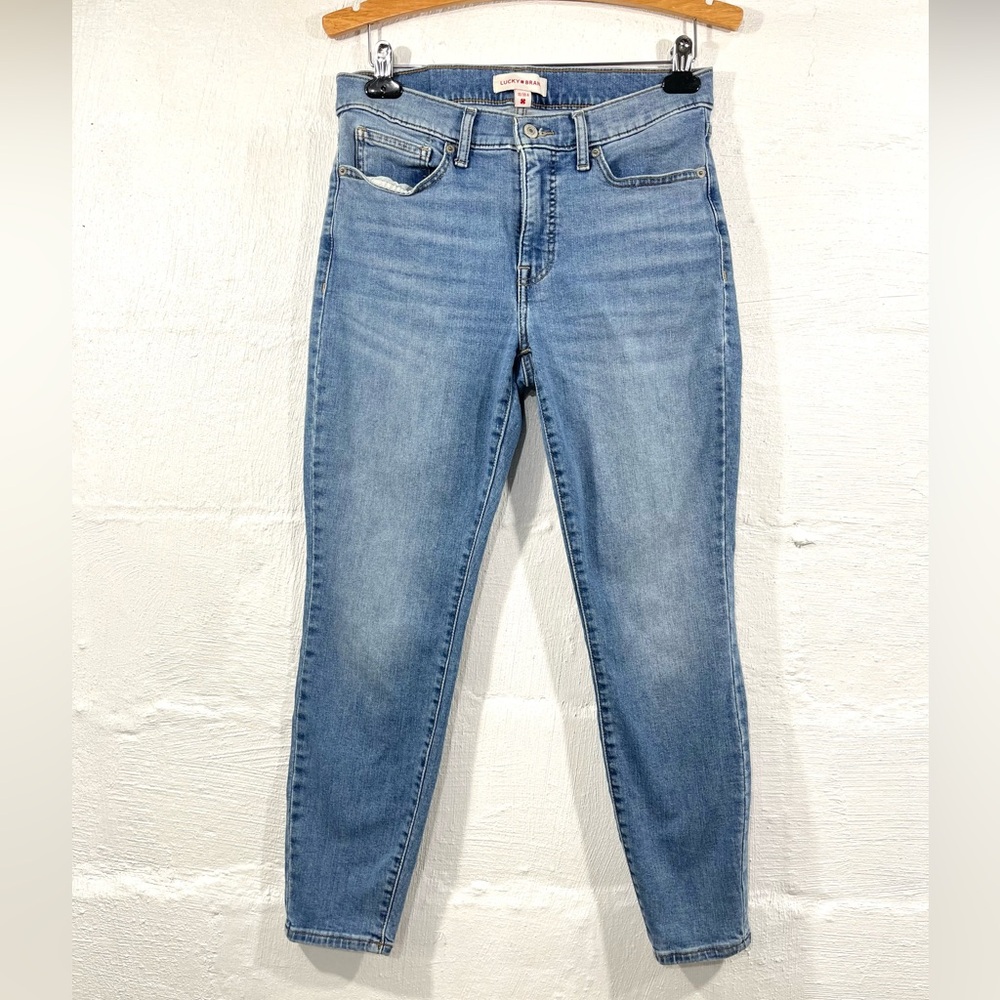 LUCKY BRAND AVA MID RISE SKINNY (a230)